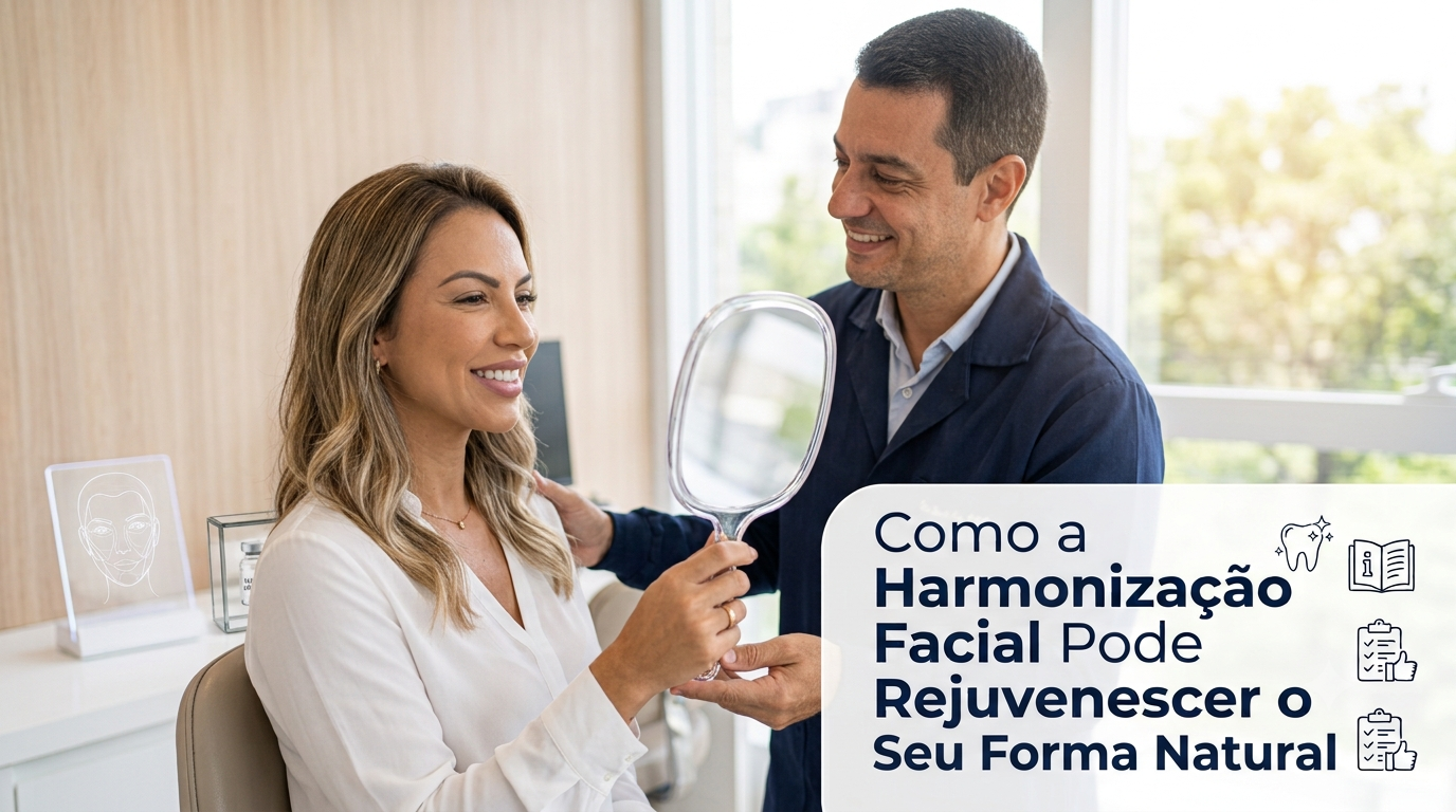 Como a Harmonização Facial Pode Rejuvenescer o Seu Rosto de Forma Natural
