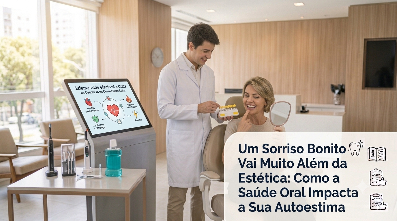 Um Sorriso Bonito Vai Muito Além da Estética: Como a Saúde Oral Impacta a Sua Autoestima
