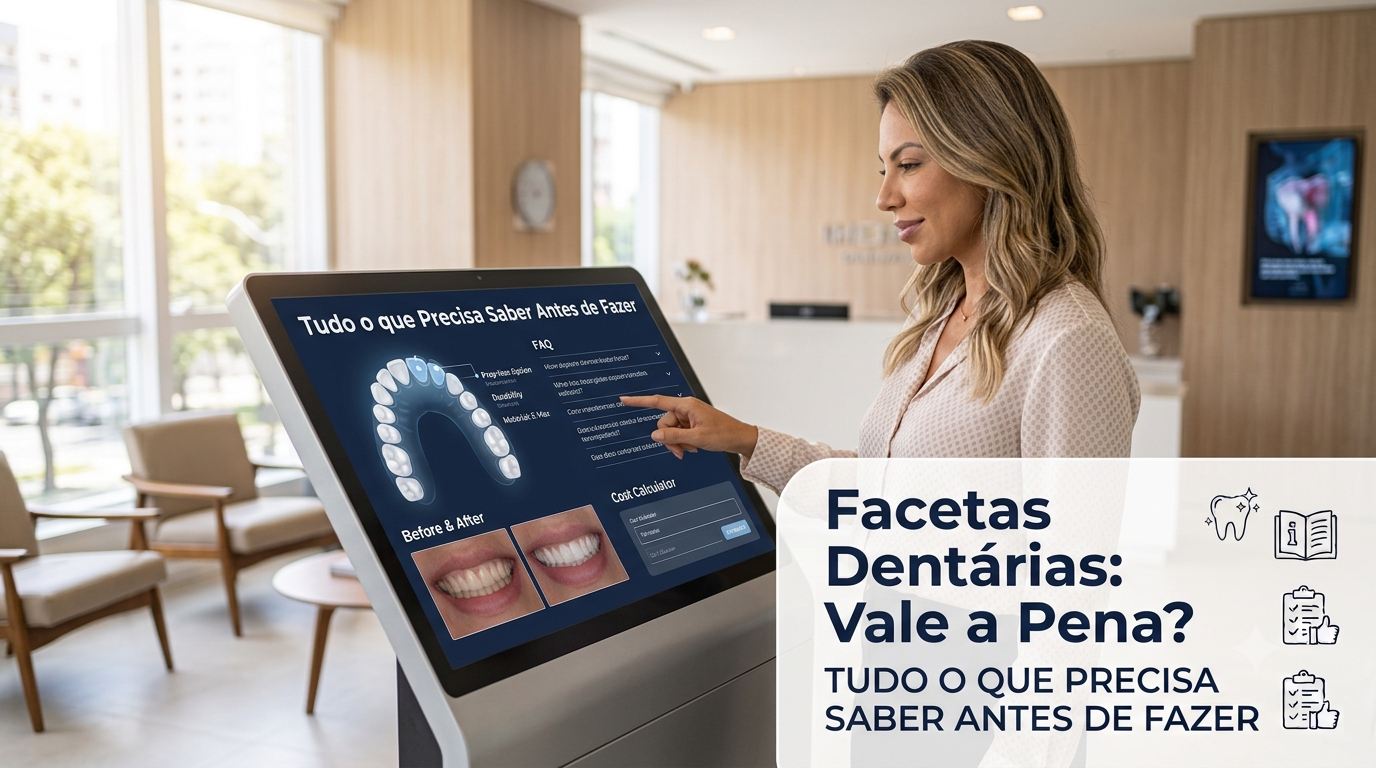 Facetas Dentárias: Vale a Pena? Tudo o Que Precisa Saber Antes de Fazer